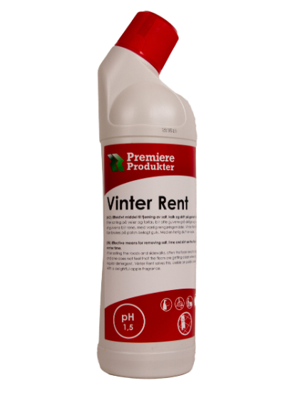Vinter rent – fjerne salt, kalk og skitt fra gulvet * fl a 1 lt