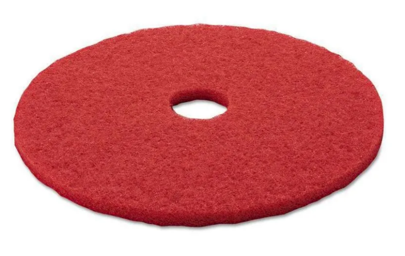 Rød Superpad – poler/ rensepad, inntil 350 omd
