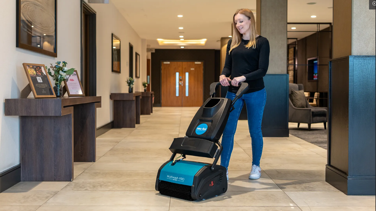 Multiwash 340 PRO Gulvvaskemaskin med Batteri