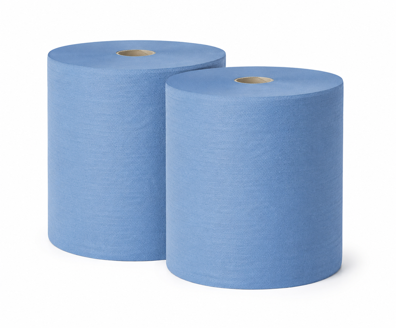 Industritørk papir Blå – 304 Premium. 2 lag. * Krt a 2 rl