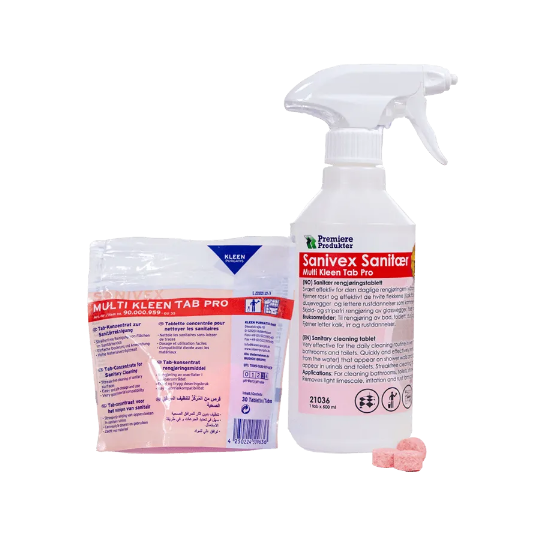 Sanivex Sanitær multi kleen tab *pose a 30x3gr tabletter