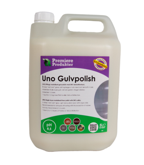 UNO ettlags gulvpolish 34% * kn a 5 lt.