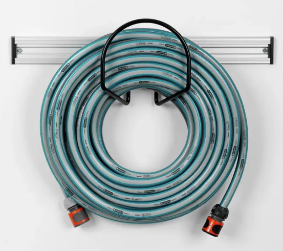 Toolflex One Slangeholder Svart med rørfeste 22mm. Til rengjøringsvogner